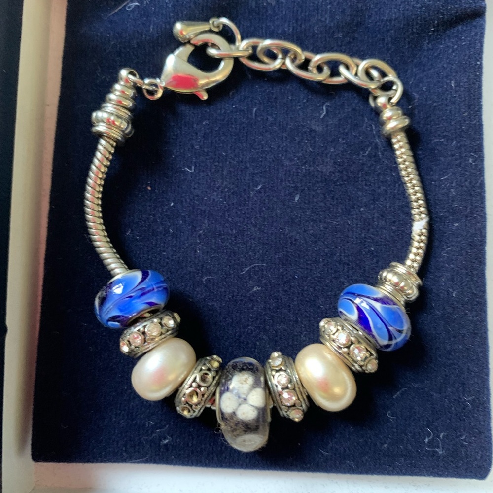 BEAUTIFUL PANDORA CHARM BRACELET🩵